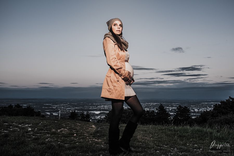 Kismama fotózás
